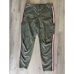 Athleta Women's Summit Cargo Utility Pants Olive Green Size 8